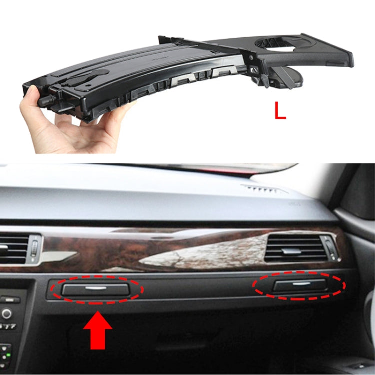 For BMW 3 Series E90 Left Driving Car Dashboard Left Side Water Cup Holder 5141 9173 467(Beige) by buy2fix