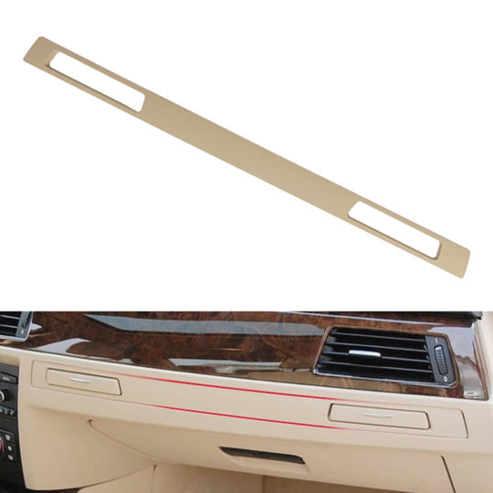 Pour BMW série 3 E90 conduite à gauche tableau de bord porte-gobelet d'eau cadre décoratif 5145 7138 798 (Beige)