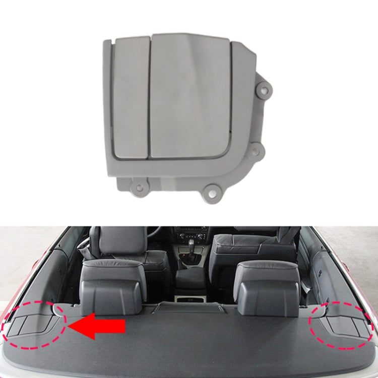 For BMW 3 Series E93 Left Driving Car Convertible Rear Platform Left Hinge Cover Folding Cover 5437 7174 546(Grey) - Others by buy2fix | Online Shopping UK | buy2fix