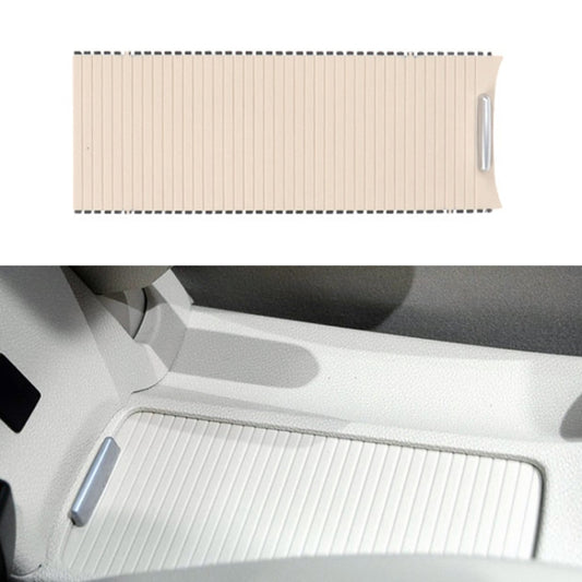 For Volkswagen Golf 6 / Sagitar Car Central Armrest Box Cover, Left Driving(Beige) by buy2fix