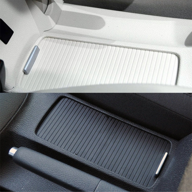 For Volkswagen Golf 6 / Sagitar Car Central Armrest Box Cover, Left Driving(Beige) by buy2fix