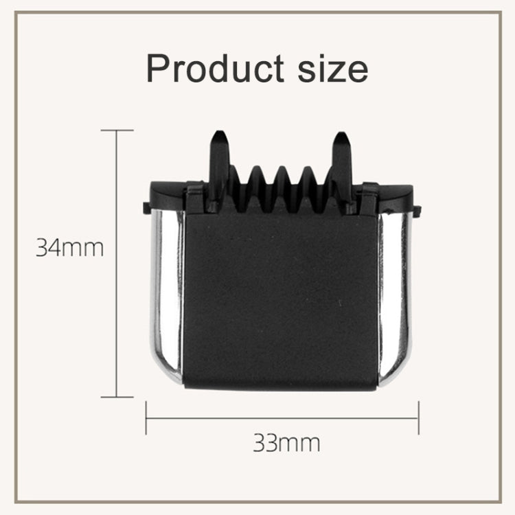 For Toyota Crown Left-hand Drive Car Left and Right Air Conditioning Air Outlet Paddle - Air Conditioning System by buy2fix | Online Shopping UK | buy2fix