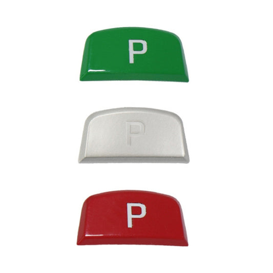 P Key Gear Lever Handball Switch Shift Button for Land Rover Range Rover Jaguar F-TYPE, Left Driving (Silver) by buy2fix