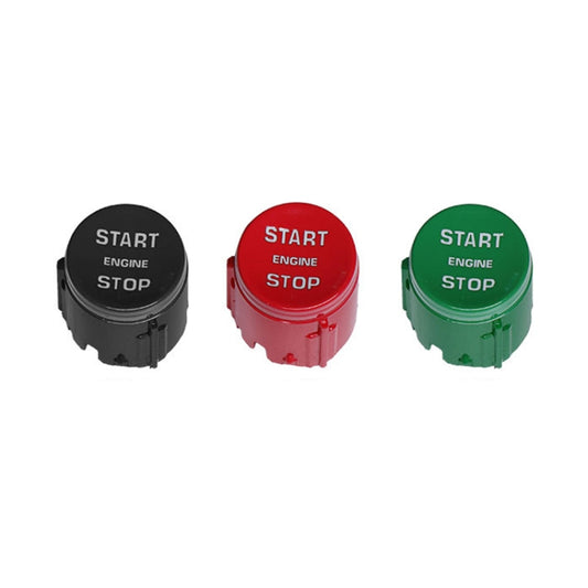 One-key Start Engine Stop Switch Button for Land Rover Range Rover / Discovery, Left Driving(Green) by buy2fix
