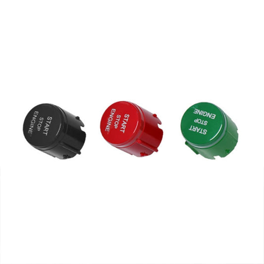 One-key Start Engine Stop Switch Button for Land Rover Freelander 2, Left Driving (Green) by buy2fix
