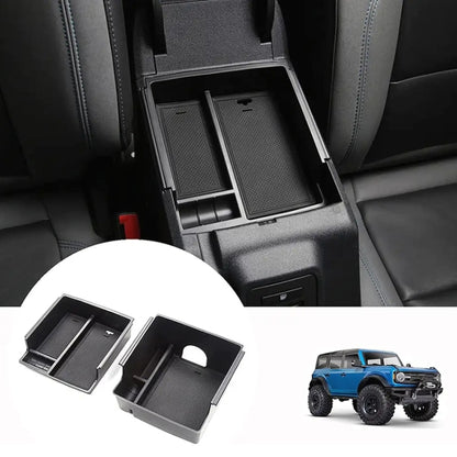 For Ford Bronco 2021 Car Armrest Box Double Layer Storage Box - Stowing Tidying by buy2fix | Online Shopping UK | buy2fix