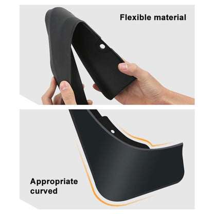 For Jaguar F-PACE 2016-2021 4pcs/Set Car Auto Soft Plastic Splash Flaps Fender Guard by buy2fix