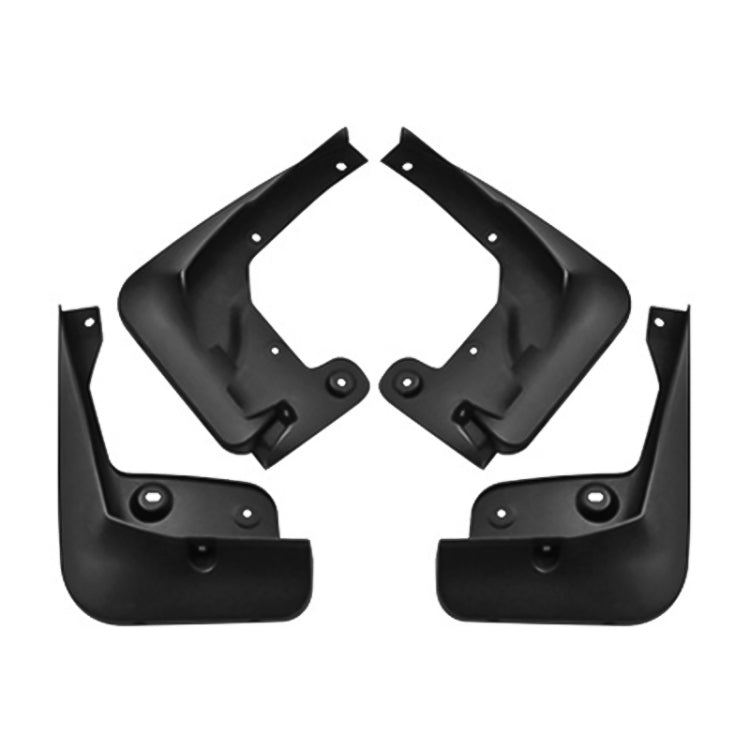 For BMW X4 X F26 2014-2018 4pcs/Set Car Auto Soft Plastic Splash Flaps Fender Guard by buy2fix