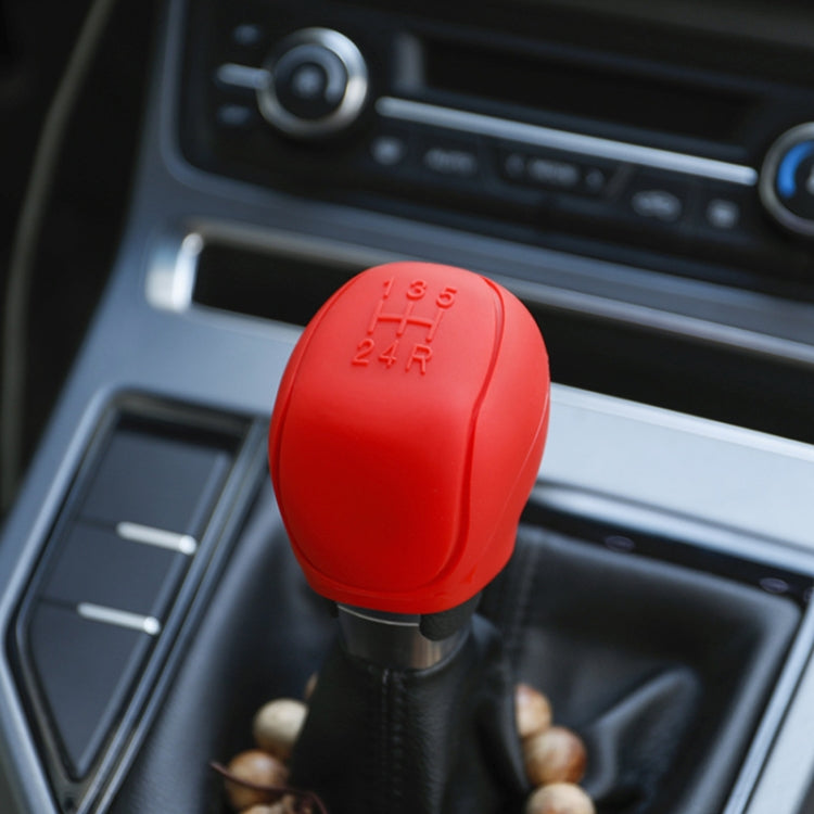 For Ford Car Silicone Dustproof Shift Knob Gear Protective Cover (Black) by buy2fix