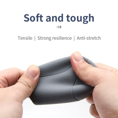 For Volkswagen 5-speed Car Silicone Dustproof Shift Knob Gear Protective Cover (Black) by buy2fix