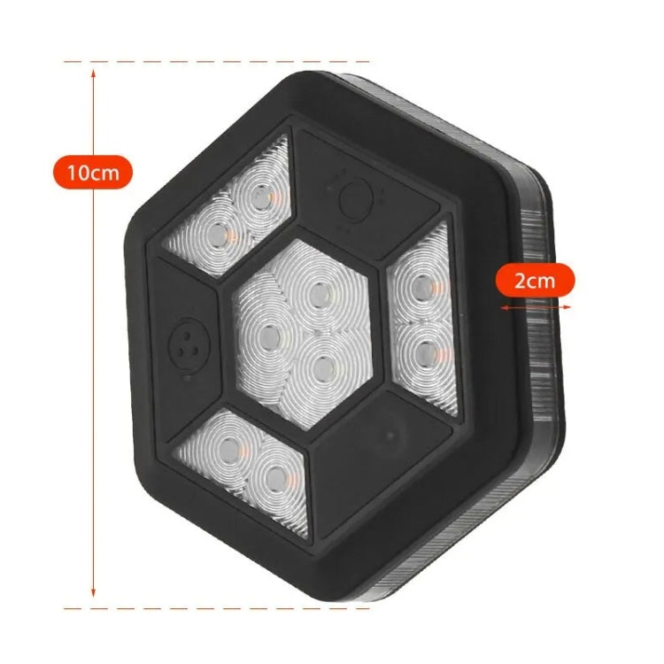 Car USB Rechargeable Strong Magnetic Adsorption COB LED Trunk Reading Light by buy2fix