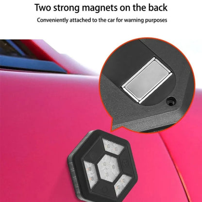 Car USB Rechargeable Strong Magnetic Adsorption COB LED Trunk Reading Light by buy2fix
