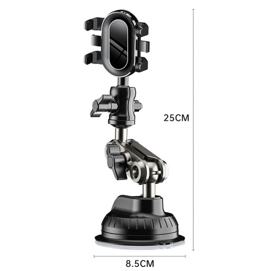 Car Universal Overhead Camera Suction Cup Phone Holder, Short Style by buy2fix