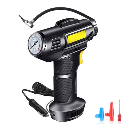 Car Portable Mini Wired Pointer Tire Inflator Pump by buy2fix