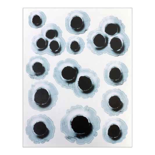 Car PVC Self-adhesive Bullet Hole Scratch Personalized Stickers by buy2fix