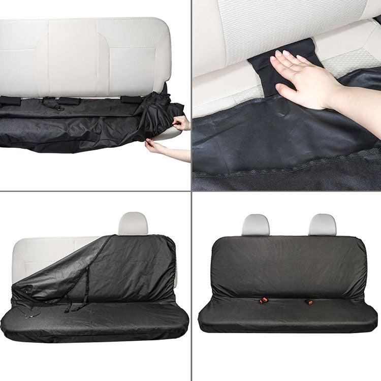 TIROL T26304 General Car Waterproof Oxford Cloth Rear Seat Protector Cover - Seat Accessories by TIROL | Online Shopping UK | buy2fix