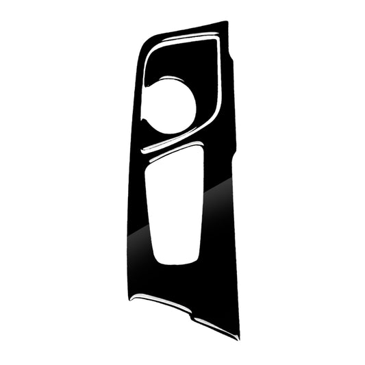 Car Right Drive Gear Panel Decorative Sticker for BMW Series 5 G38 528Li / 530Li / 540Li 2018(Black) by buy2fix