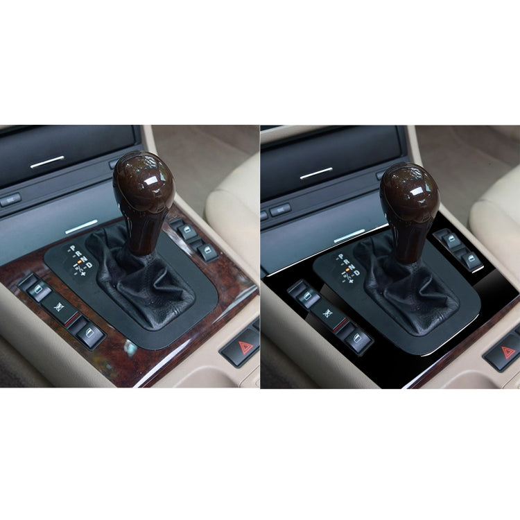Car Left Drive Central Control Panel Decorative Sticker for BMW Series 3 E46 1998-2005(Black) - In Car by buy2fix | Online Shopping UK | buy2fix