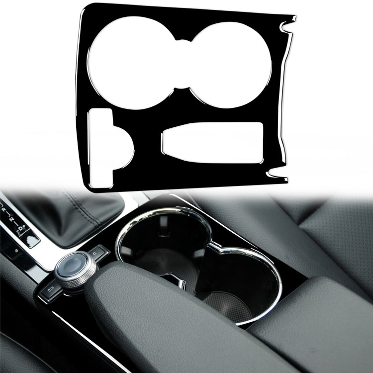 Car Left Drive Central Gear Panel Decorative Sticker For Mercedes-Benz 2007-2014 C-class W204 C180 C200 C300 C250 C63 AMG, US Ver.(Black) - In Car by buy2fix | Online Shopping UK | buy2fix
