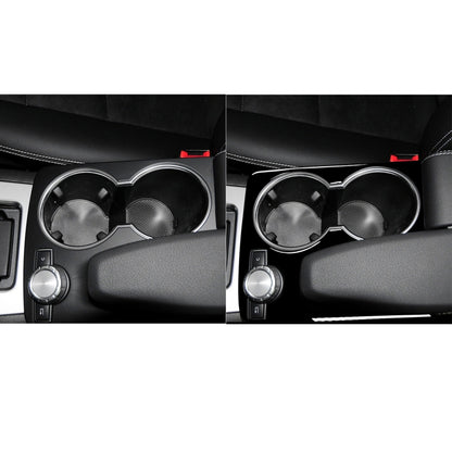 Car Left Drive Central Gear Panel Decorative Sticker For Mercedes-Benz 2007-2014 C-class W204 C180 C200 C300 C250 C63 AMG, US Ver.(Black) - In Car by buy2fix | Online Shopping UK | buy2fix