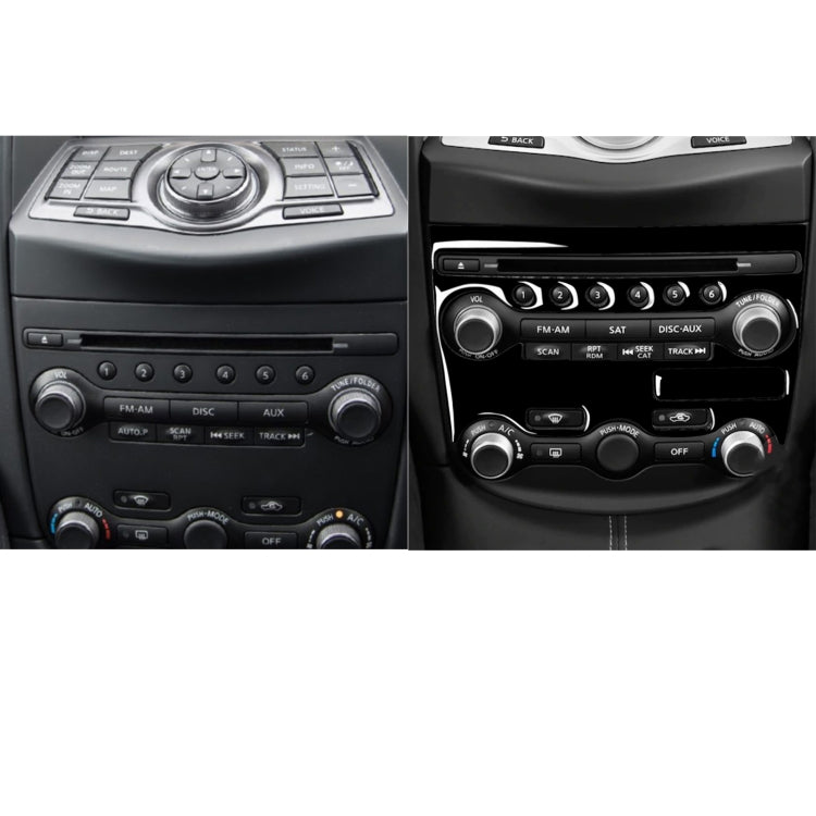 For Nissan 370Z Z34 2009- 2 in 1 Car AC Adjustment Panel Decorative Sticker, Left and Right Drive Universal (Black) - In Car by buy2fix | Online Shopping UK | buy2fix