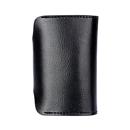 KB39 Simple Fashion Genuine leather Organ Card Bag Candy Color Card Package(Black) by buy2fix