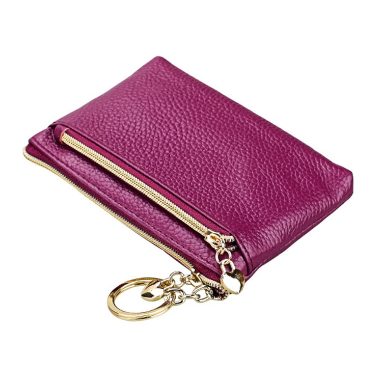2013 Multifunctional Litchi Texture Women Large Capacity Hand Wallet with Card Slots(Purple) by buy2fix