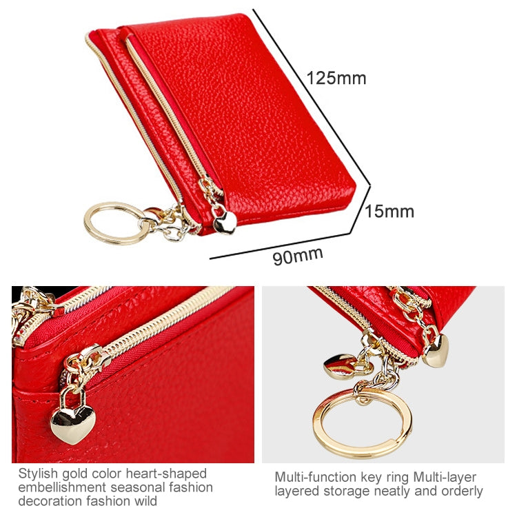 2013 Multifunctional Litchi Texture Women Large Capacity Hand Wallet with Card Slots(Purple) by buy2fix