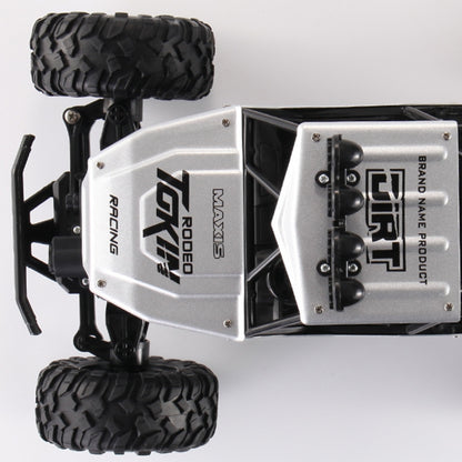 HD6026 1:12 Large Alloy Climbing Car Mountain Bigfoot Cross-country Four-wheel Drive Remote Control Car Toy, Size: 37cm(Black) - RC Cars by buy2fix | Online Shopping UK | buy2fix