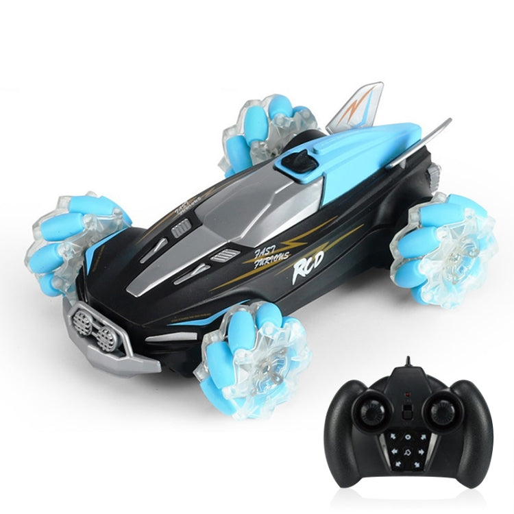 YDJ-D888 4WD 2.4G Remote Control Spray 360 Degree Flip Stunt Drift Car(Blue) - RC Cars by buy2fix | Online Shopping UK | buy2fix