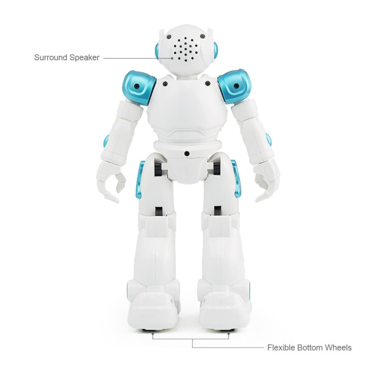 JJR/C R11 CADY WIKE Smart Touch Control Robot with LED Light, Support Waling / Sliding Mode (Blue) - RC Robots by JJR/C | Online Shopping UK | buy2fix