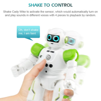 JJR/C R11 CADY WIKE Smart Touch Control Robot with LED Light, Support Waling / Sliding Mode (Blue) - RC Robots by JJR/C | Online Shopping UK | buy2fix