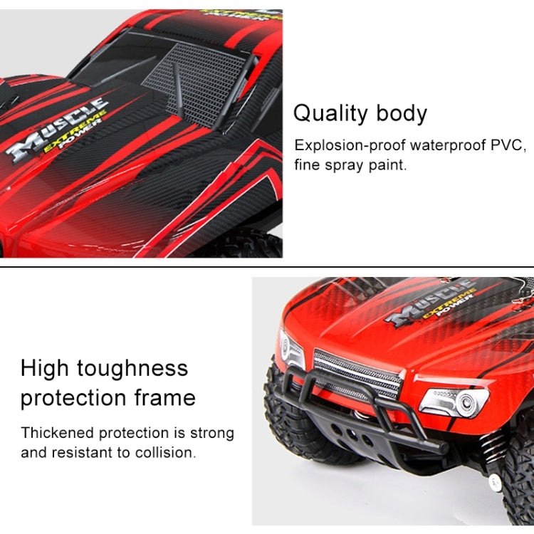 HELIWAY LR-R007 2.4G R/C System 1:16 Wireless Remote Control Drift Off-road Four-wheel Drive Toy Car(Red) - RC Cars by DEER MAN | Online Shopping UK | buy2fix