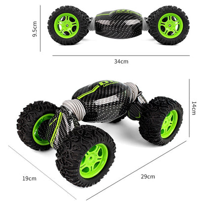 CV8818 Four-wheel Drive Climbing Car Model 2.4G Remote Control Off-road Deformation Car(Green) - RC Cars by buy2fix | Online Shopping UK | buy2fix