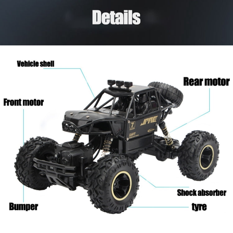 2.4GHz 4WD Double Motors Off-Road Climbing Car Remote Control Vehicle, Model:6266 (Red) - RC Cars by buy2fix | Online Shopping UK | buy2fix