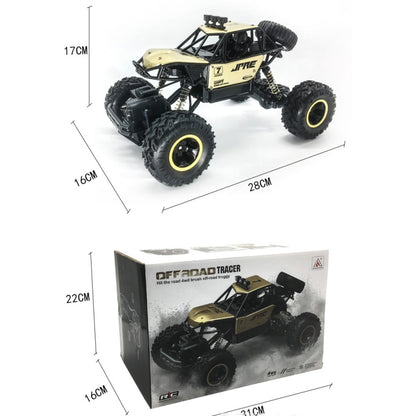 HD6241 1:16 Mountain-climbing Bigfoot Four-wheel Children Remote-controlled Off-road Vehicle Toy(Black) - RC Cars by buy2fix | Online Shopping UK | buy2fix