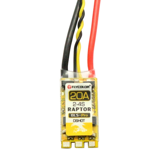 Contrôleur de vitesse électrique Flycolor Raptor BLS Pro 20A 2-4S