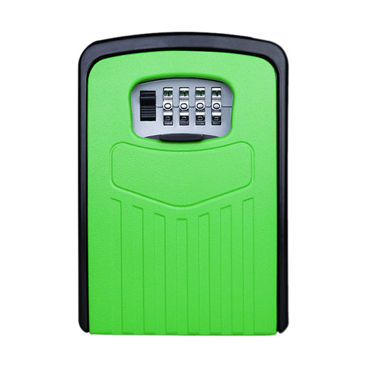 Large Password Lock Metal Storage Box Villa Security Box Wall Cabinet Safety Box(Green) by buy2fix