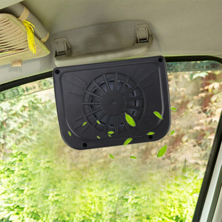 Solar Car Windshield Automatic Cooling Fan Car Cooling Fan Air Vent Au ...