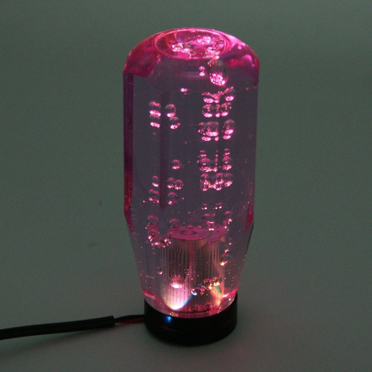 Crystal Car Breathing Racing Dash LED Magic Lamp Gear Head Shift Knob with Base, Size: 10.0 * 4.5 * 3.2 cm(Purple) by buy2fix