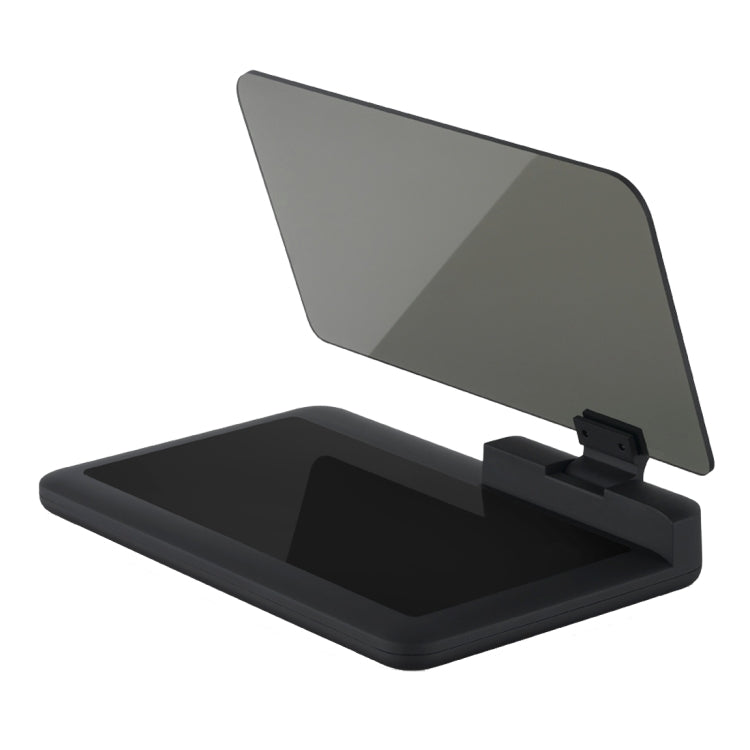 Universal Car GPS HUD Head Up Display Holder / Mobile Phone Navigation Bracket, For iPhone, Galaxy, Huawei, Xiaomi, Lenovo, Sony, LG, HTC and Other Smartphones(Black) - Head Up Display System by buy2fix | Online Shopping UK | buy2fix