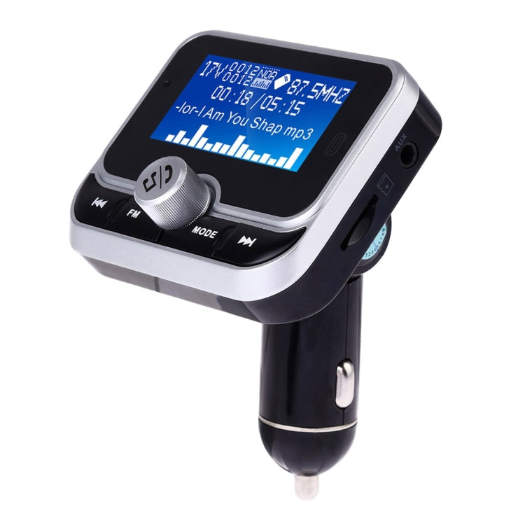 BC32 Dual USB Charging Bluetooth Hand-free Car Charger FM Transmitter MP3 Music Player Car Kit, Support Hands-Free Call & Micro SD Recording & Voltage Detection - Bluetooth Car Kits by buy2fix | Online Shopping UK | buy2fix