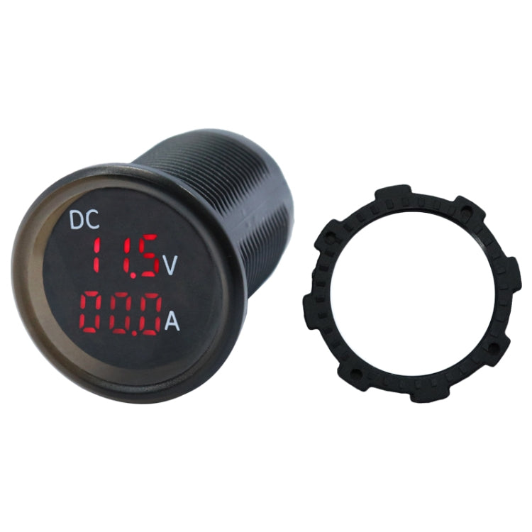 B3613  IP67 Waterproof Car Modification 4.5-30V Voltmeter + Ammeter - In Car by buy2fix | Online Shopping UK | buy2fix