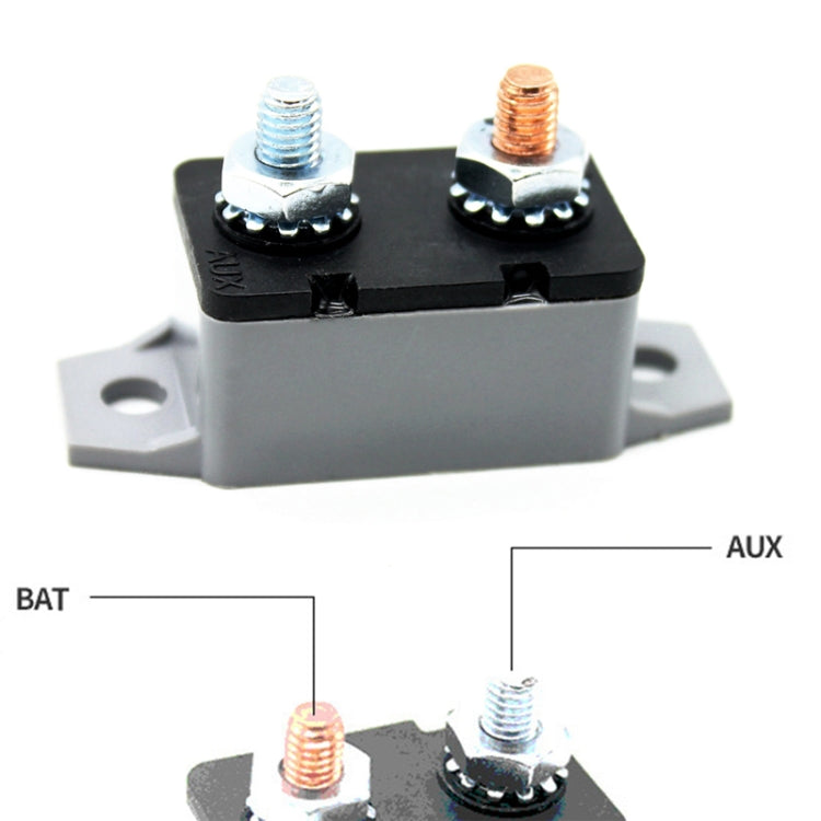 F3088-20A 20A Manual Reset Circuit Breaker Double Short Legs with Bolt 12/24V - In Car by buy2fix | Online Shopping UK | buy2fix