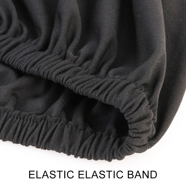 Anti-Dust Anti-UV Heat-insulating Elastic Force Cotton Car Cover for Hatchback Car, Size: 3.9m~4.19m(Black) - PE Material by buy2fix | Online Shopping UK | buy2fix