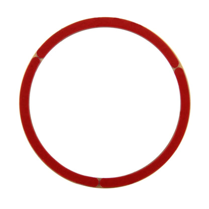 Car Aluminum Steering Wheel Decoration Ring For Audi(Gold) by buy2fix