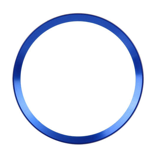 Car Aluminum Steering Wheel Decoration Ring For Audi(Blue) by buy2fix