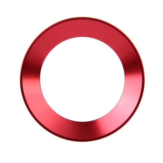 Car Aluminum Steering Wheel Decoration Ring For Volkswagen(Red) by buy2fix
