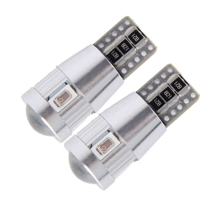 2 PCS T10 3W 6 SMD-5630 LEDs Error-Free Canbus Car Clearance Lights Lamp, DC 12V(Red Light) - Clearance Lights by buy2fix | Online Shopping UK | buy2fix