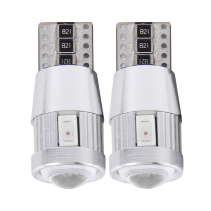 2 PCS T10 3W 6 SMD-5630 LEDs Error-Free Canbus Car Clearance Lights Lamp, DC 12V(Red Light) - Clearance Lights by buy2fix | Online Shopping UK | buy2fix